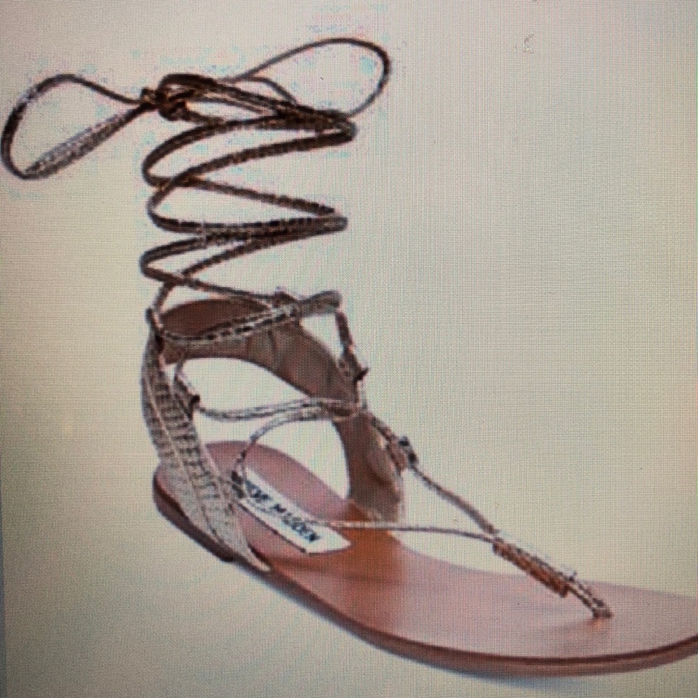 Steve Madden Walkitt Lace-Up-Leg Sandals